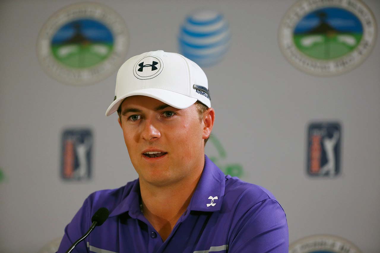 jordan spieth at at&t pebble beach